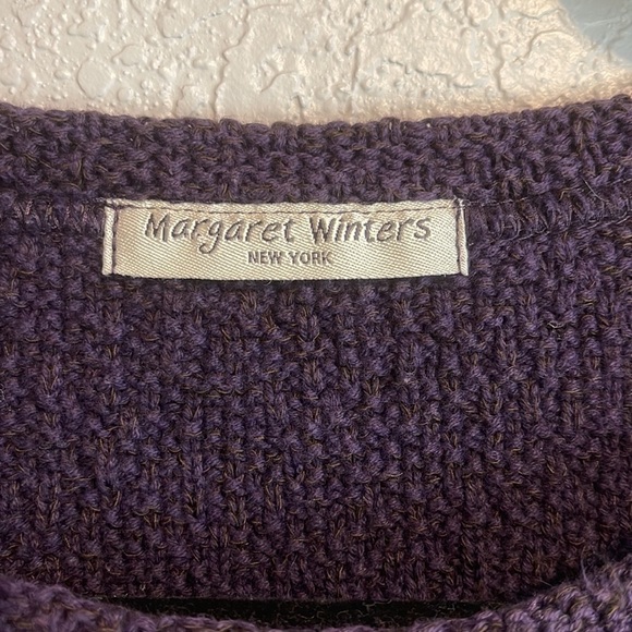 Margaret Winters Color Block Curved Hem Cotton Short Sleeve Top - Picture 7 of 10